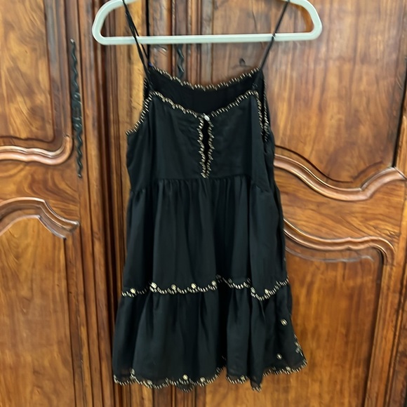 Urban Outfitters black boho mini dress - Picture 3 of 6